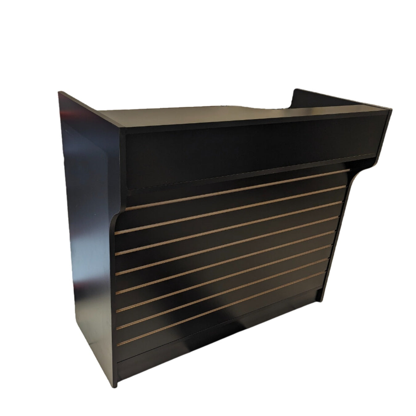 6ft Cash Register Stand Slatwall Front