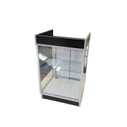 2ft Cash Register Stand All Glass