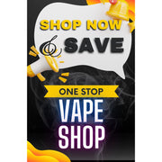 Vape Shop Shop Now Corrugated Sign