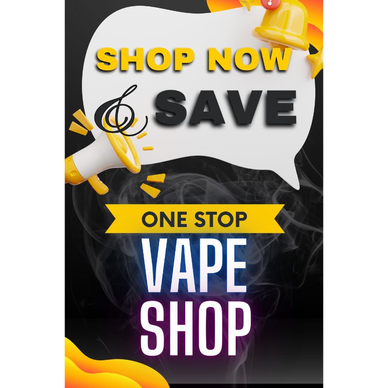 Vape Shop Shop Now Corrugated Sign