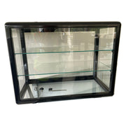 Counter Top Aluminum Frame All Glass Horizontal  24x12x18
