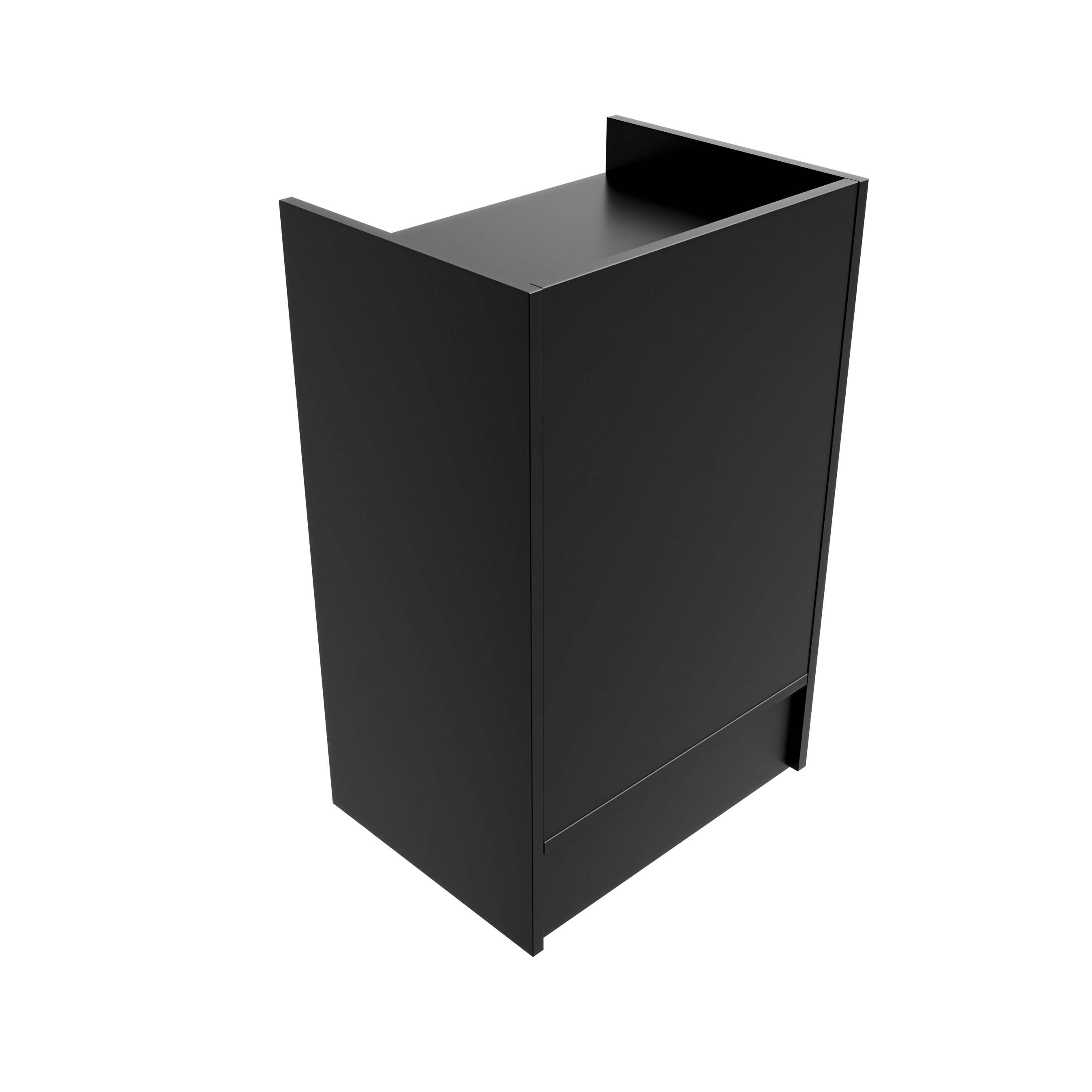 2ft Cash Register Stand (Black)