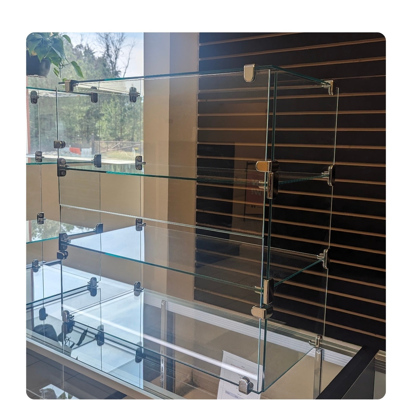 All Glass Countertop 24" wide