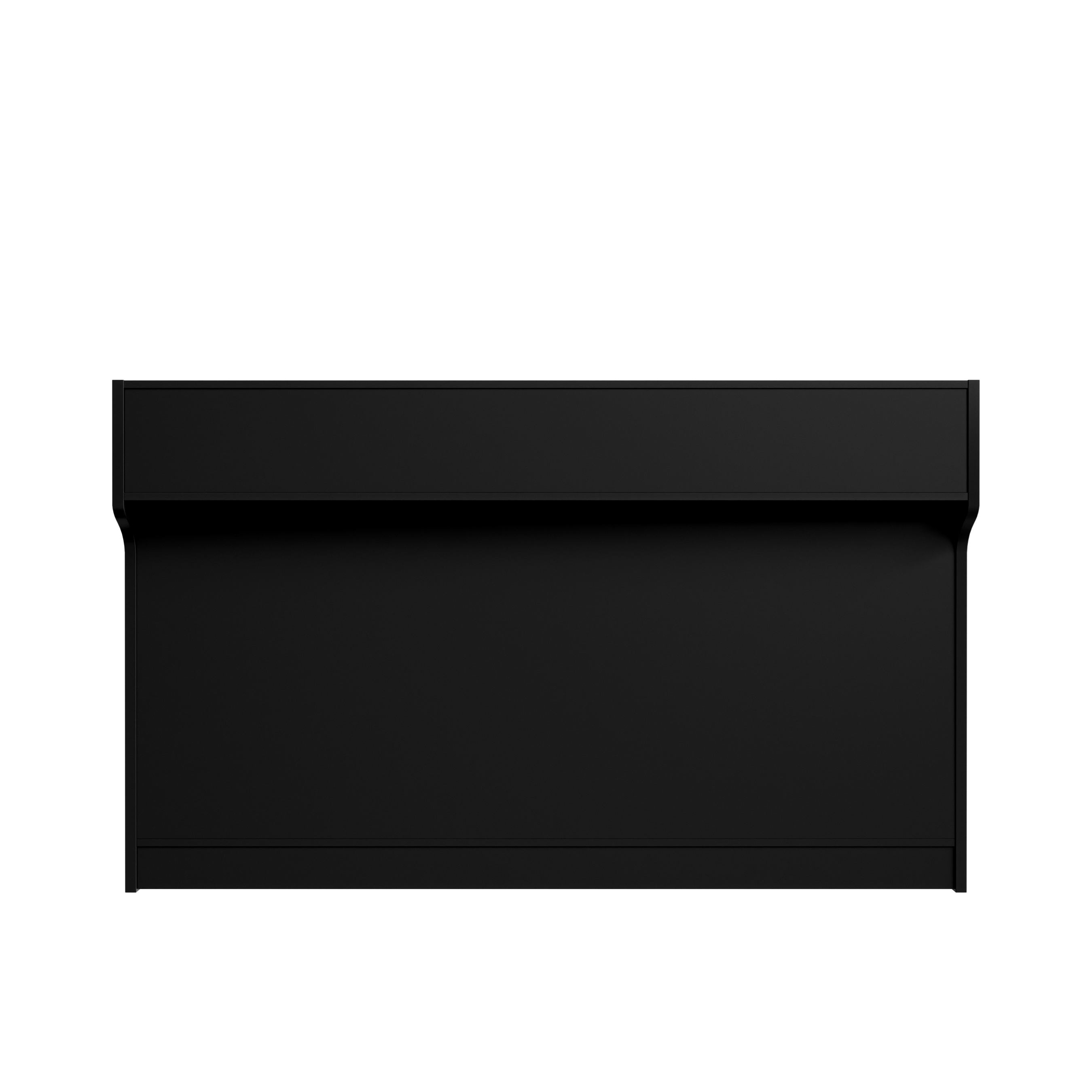 4ft Cash Register Stand (Black)