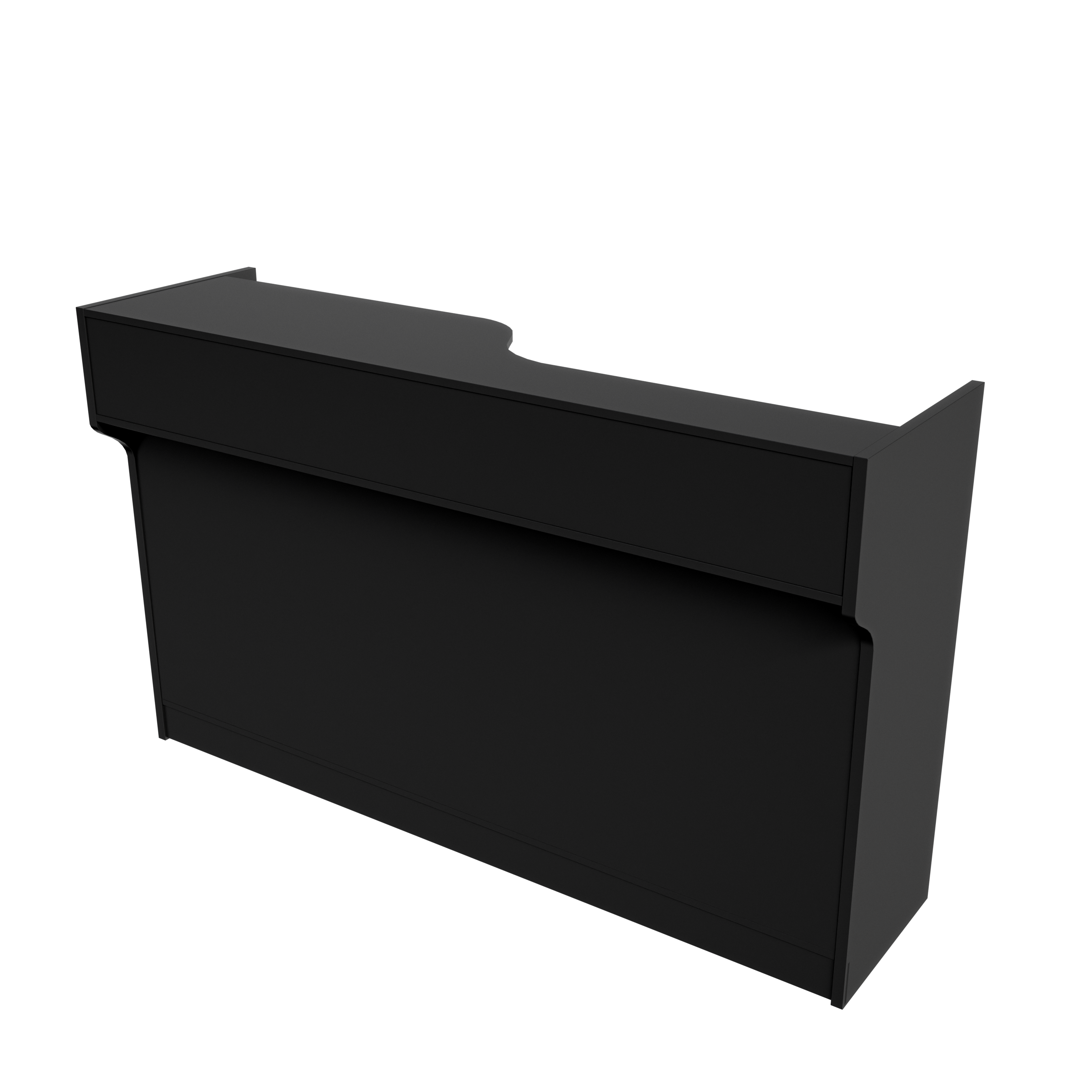 6ft Cash Register Stand (Black)