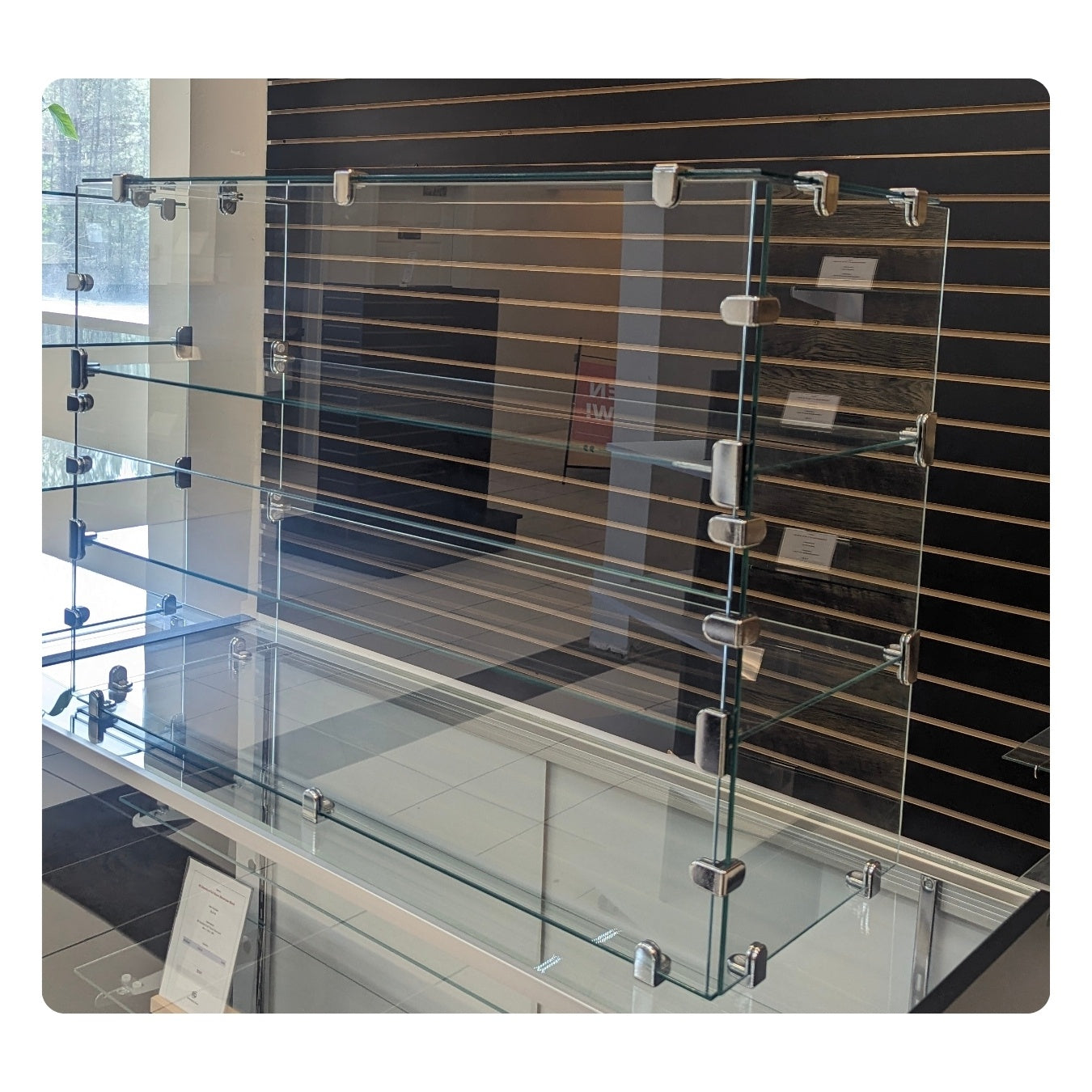 All Glass Countertop  36" Wide