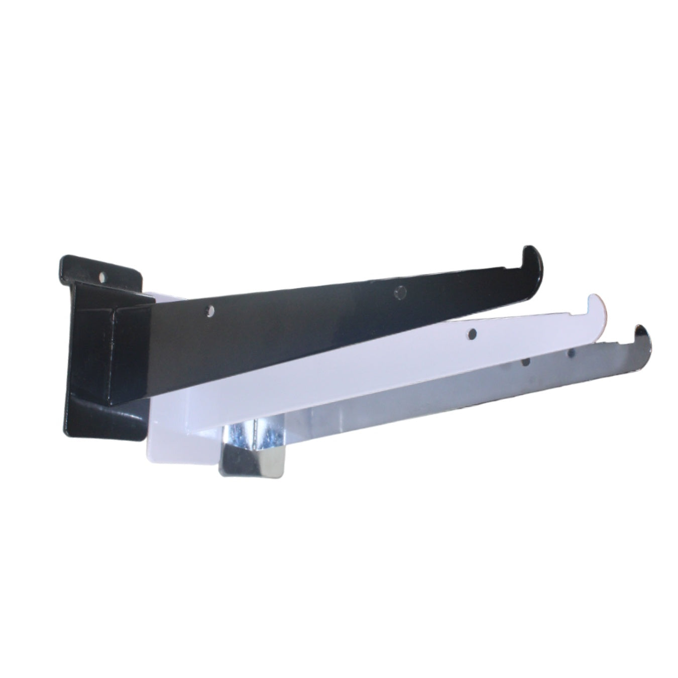Bracket 12 Inch Slatwall Single