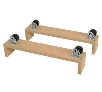 Caster Kit of 4-Way Slotted Gondola