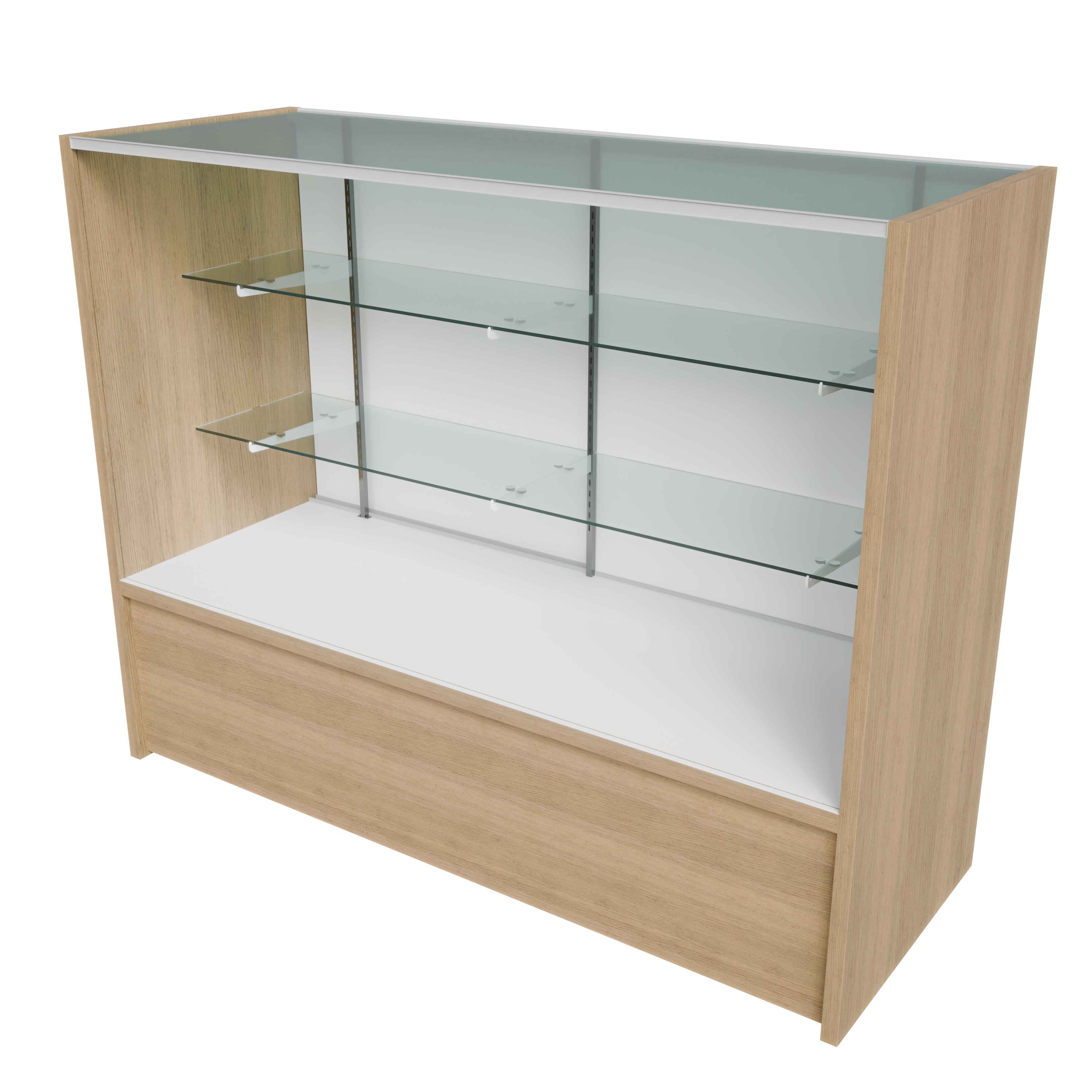 Full Vision Standard 4ft Showcase Maple