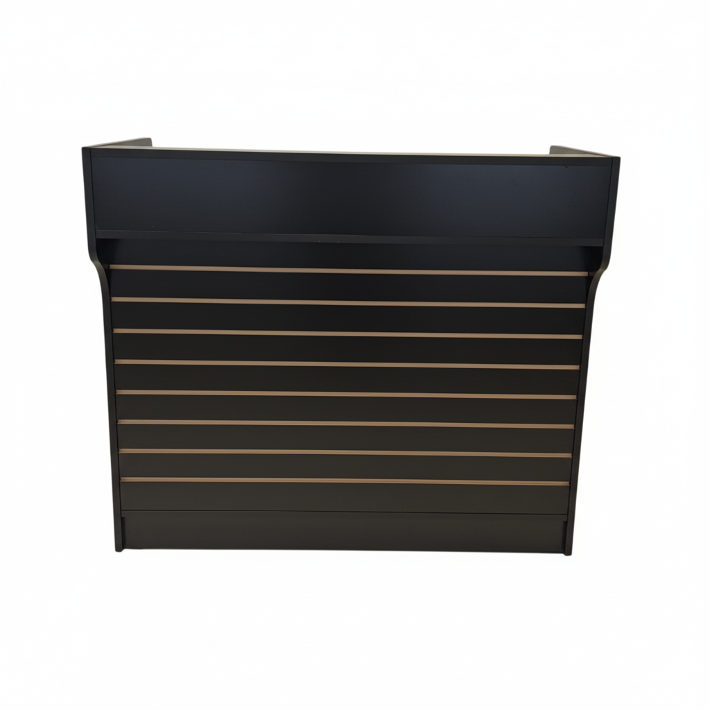 4ft Cash Register Stand Slatwall Front