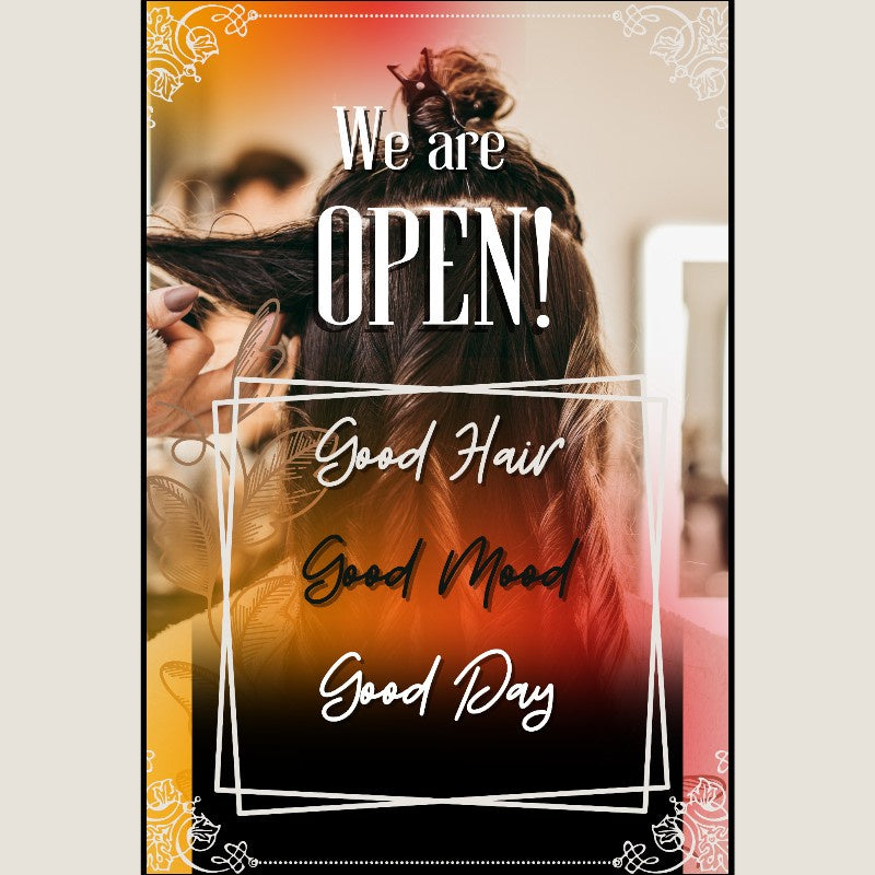 Hair Salon Corrugated Board