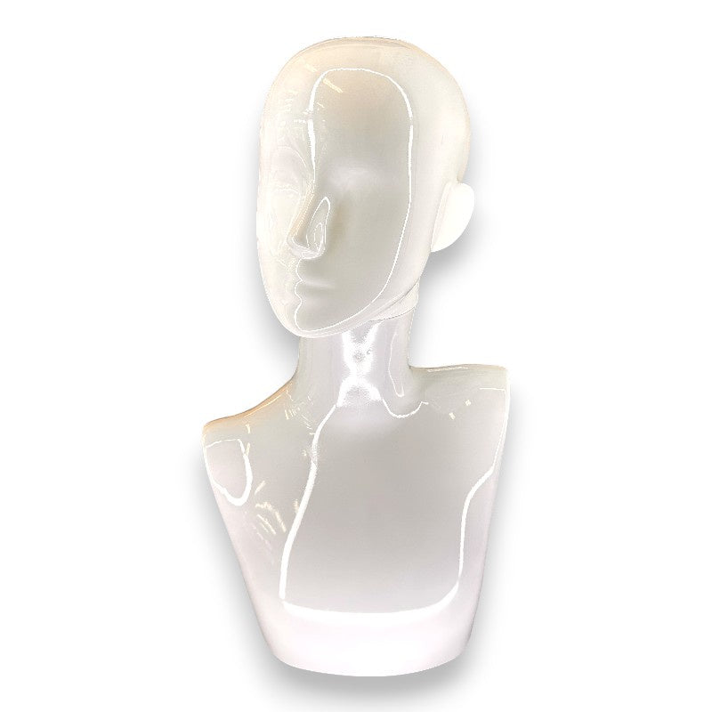 Female Head Mannequin with Shoulders and Swivel Neck