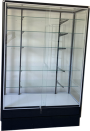 Trophy Wall Case Radius Edge 3ft  (New)