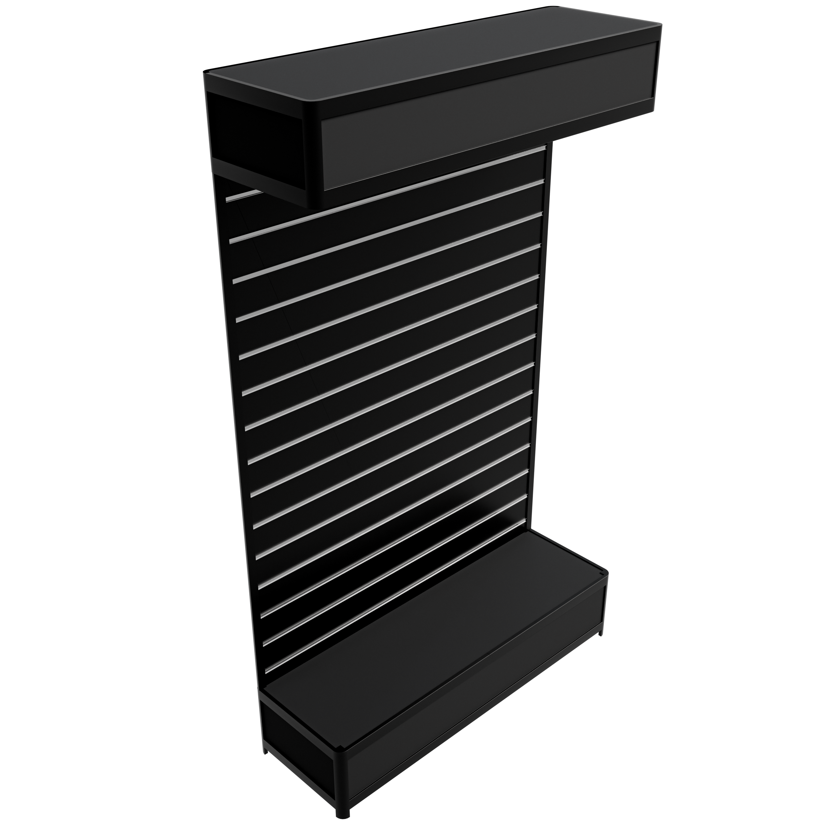 LED Slatwall Display (Black)