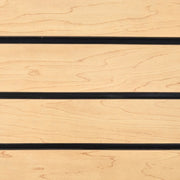 Birch Melamine Slatwall