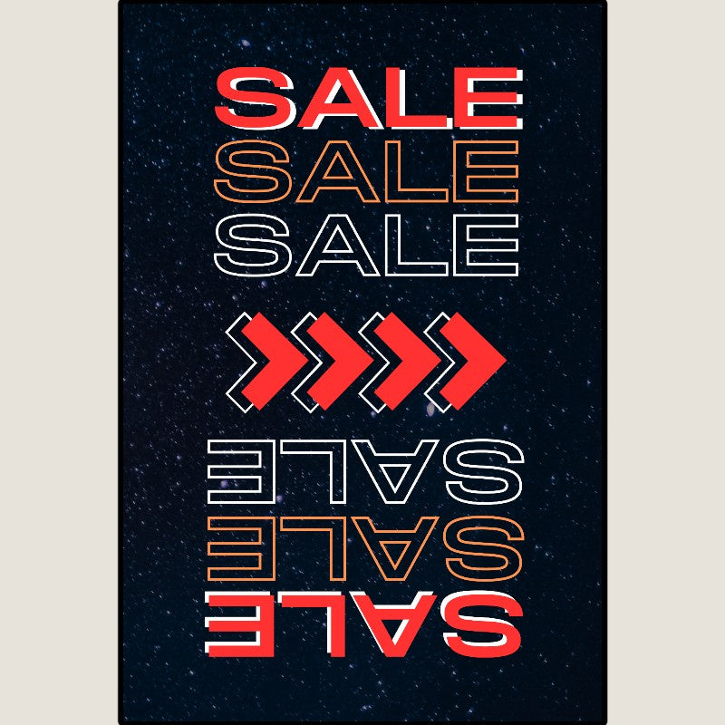 Sale Corrugated Sign