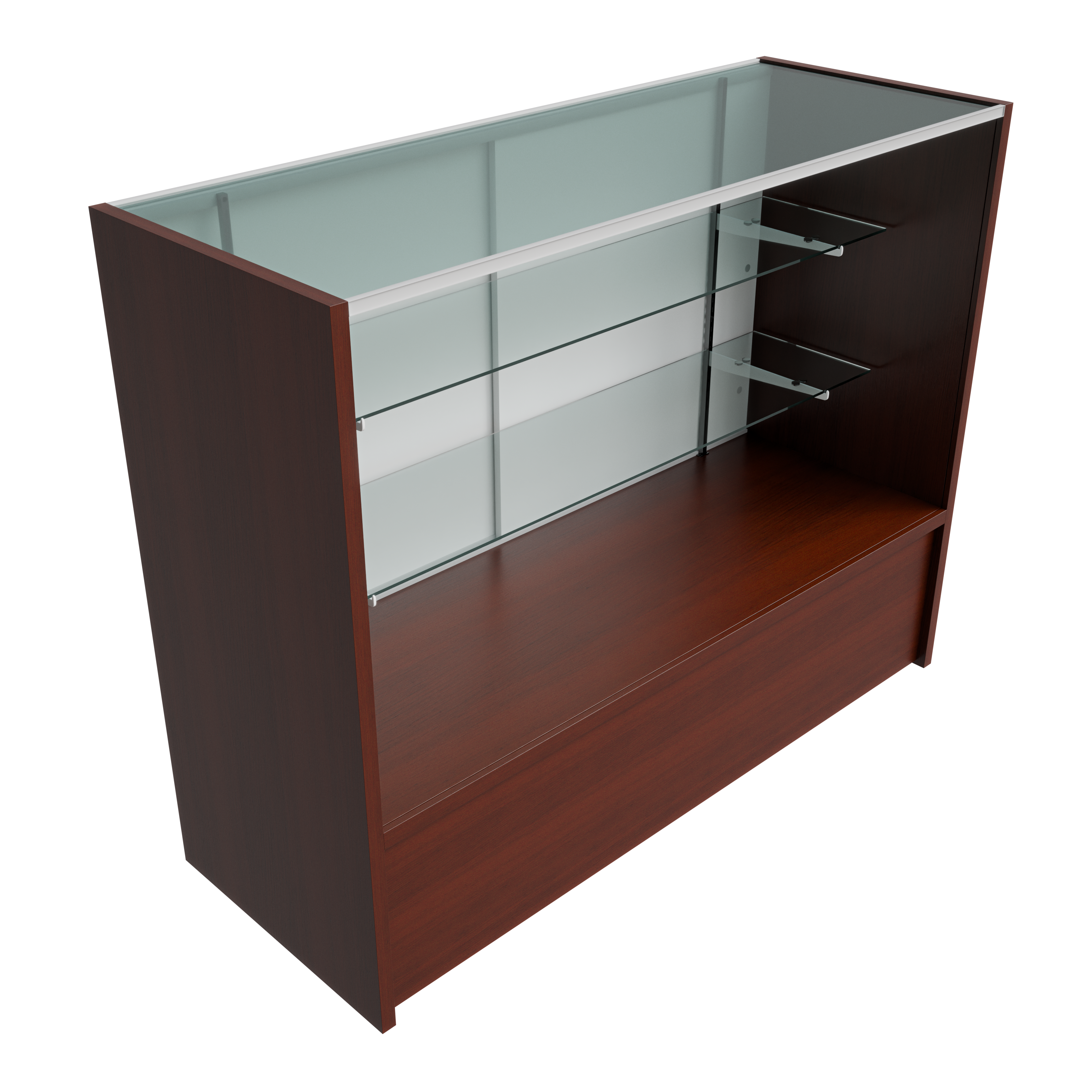 Full Vision Standard 4ft Showcase Walnut