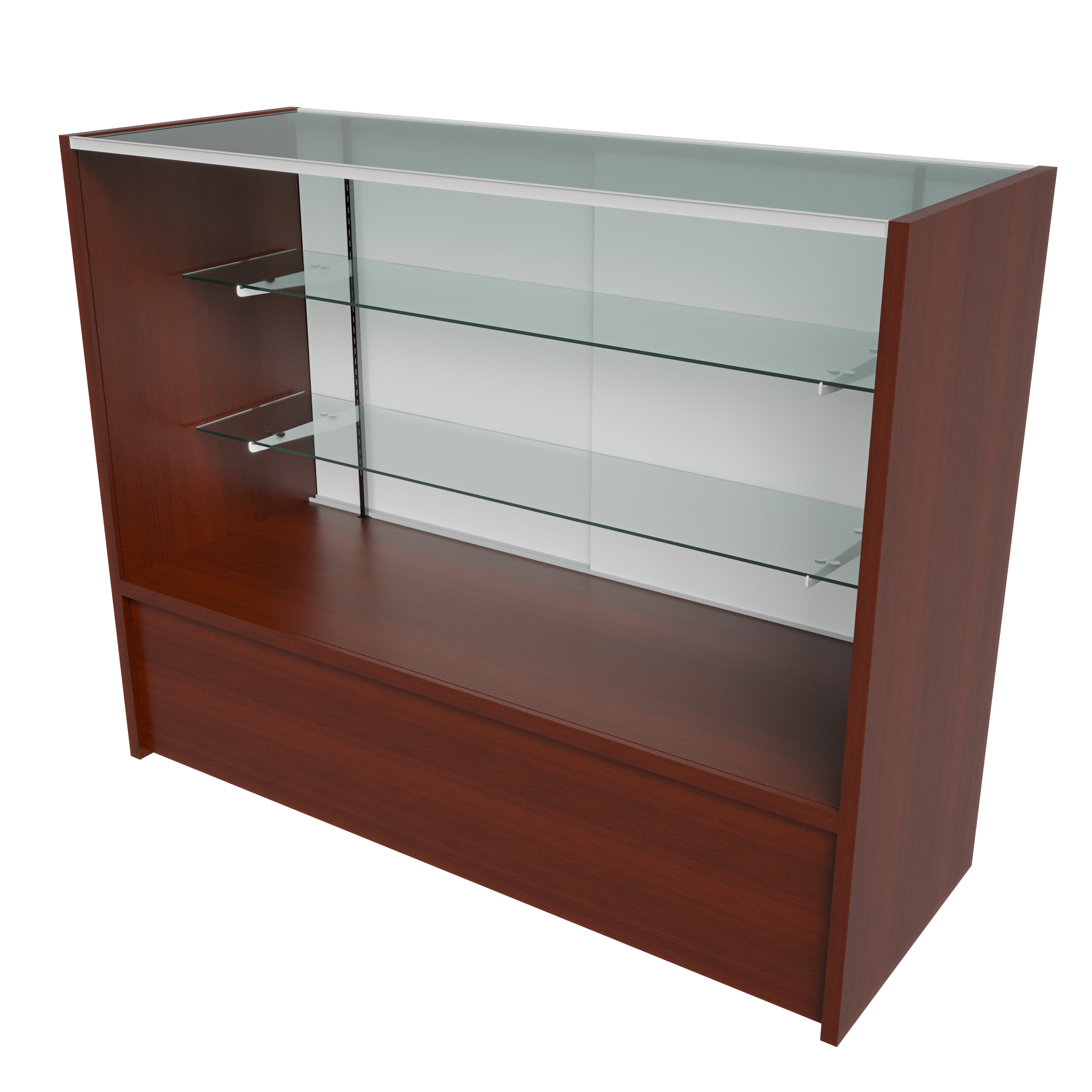Full Vision Standard 4ft Showcase Walnut