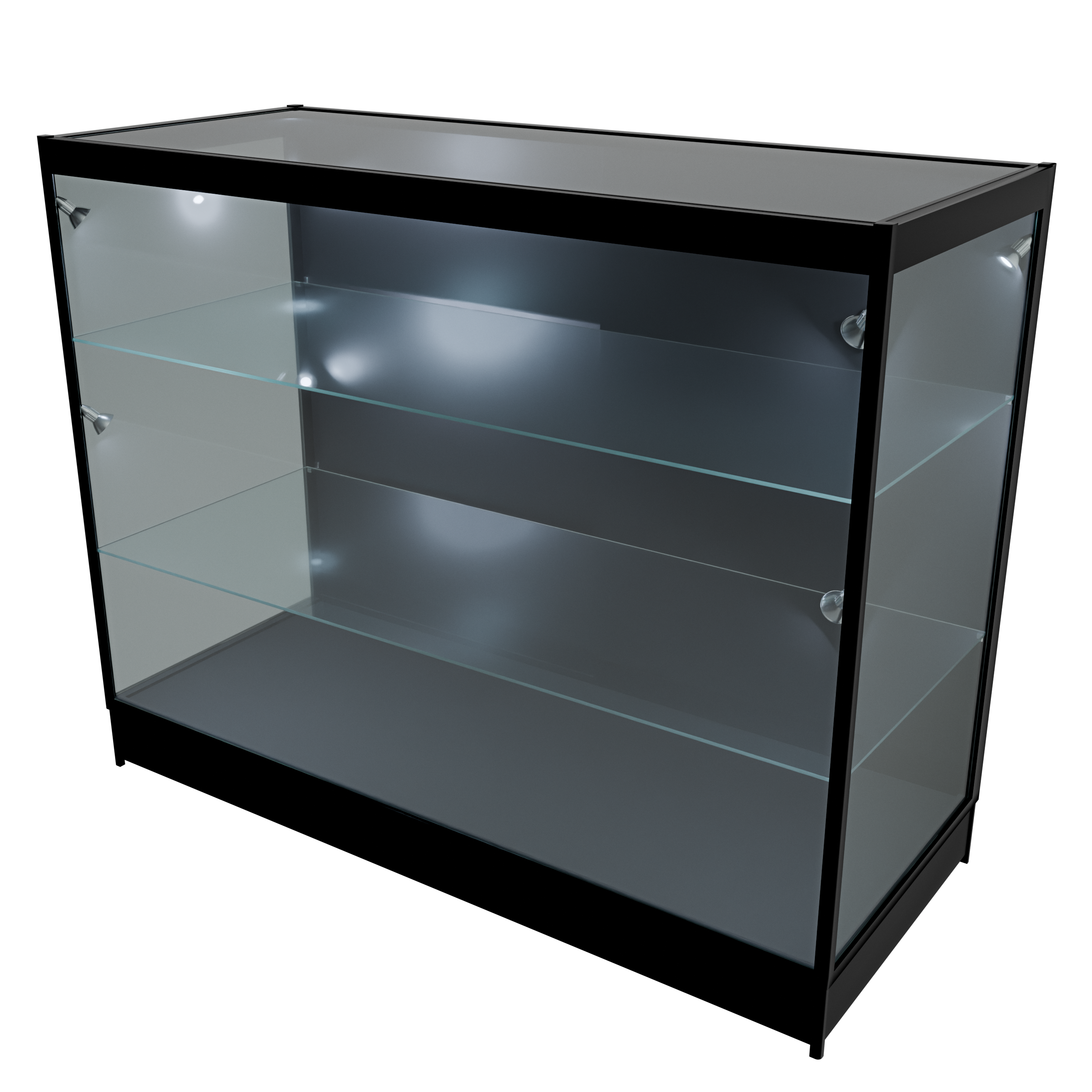 Ultra Premium 4ft Showcase Assembled with LED