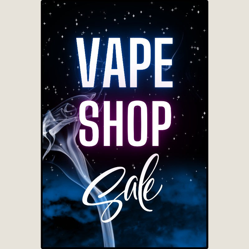 Vape Shop Sale Corrugated Sign