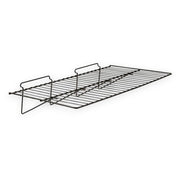 24" Wire Straight Shelf for Slatwall (6 Pack)
