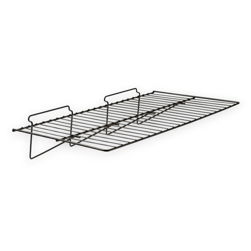24" Wire Straight Shelf for Slatwall (6 Pack)