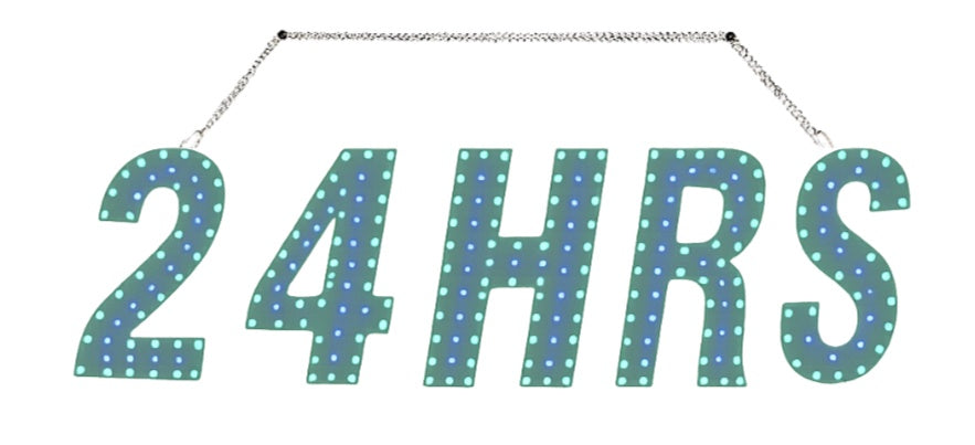 Sign LED 24HRS