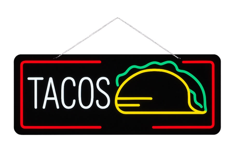 TACOS NEON 35 X 17