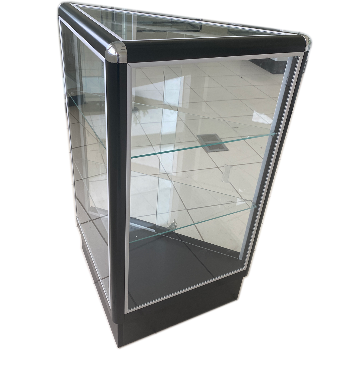 *Corner Triangle Radius Edge Black