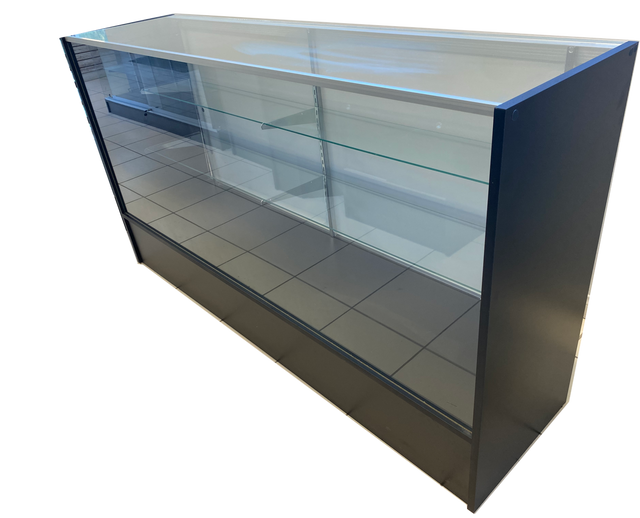 * Full Vision Standard 6ft Showcase Black