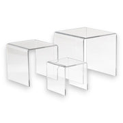 Cube Acrylic Display Riser Set