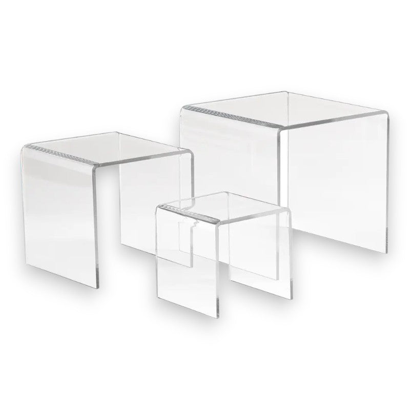Cube Acrylic Display Riser Set